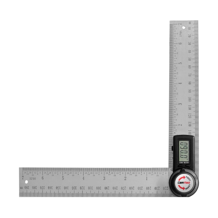GemRed XVB Digital Angle Gauge Level Box With V-Groove Base For Pipe Conduit 82412 Xvb Angle Gauge With V Groove Magnetic Base