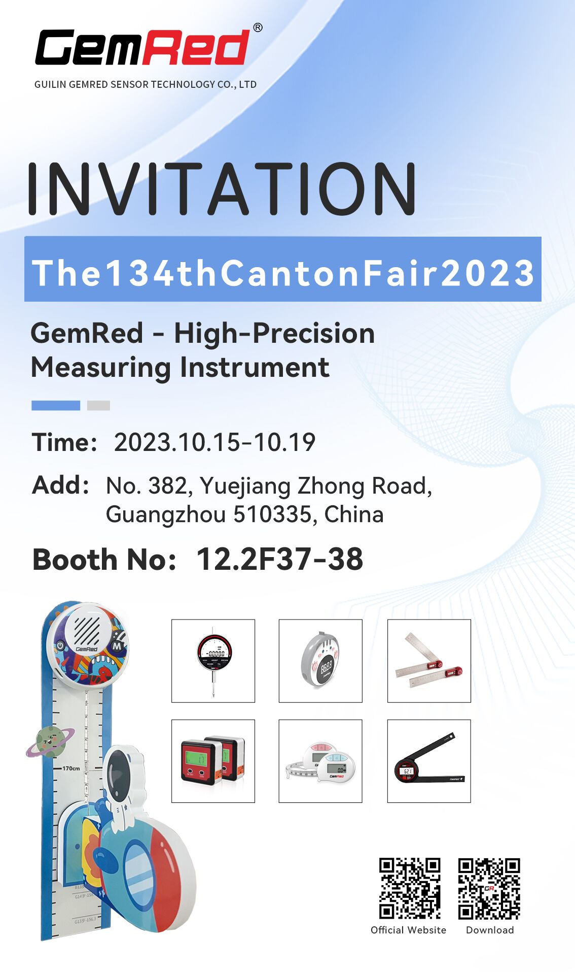 Join GemRed at the 134th CantonFair 2023
