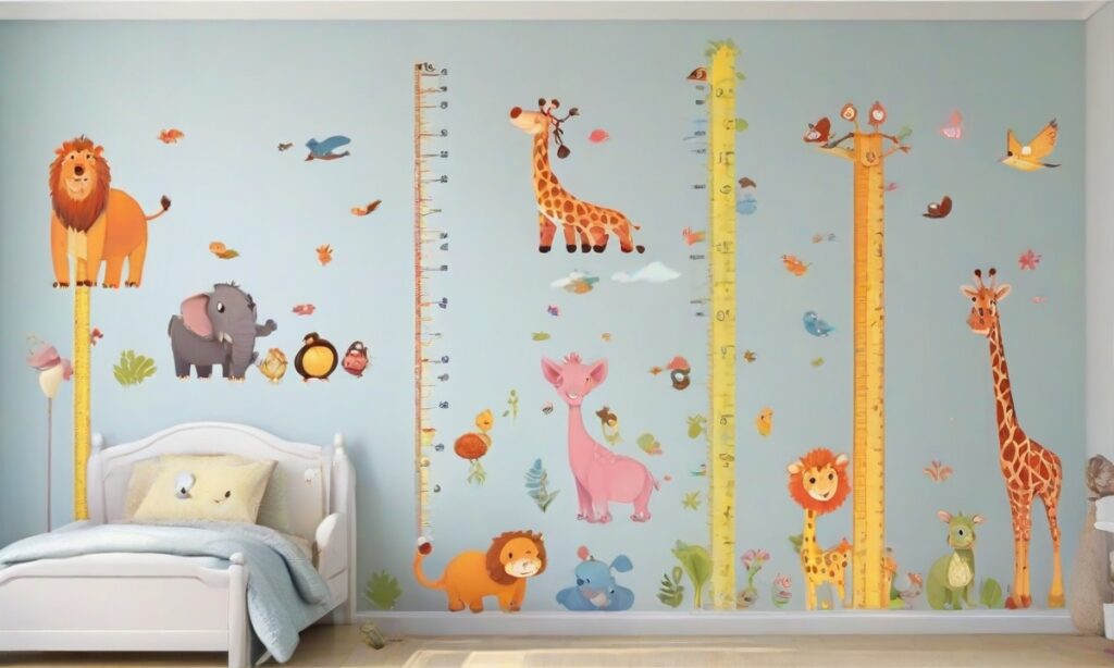 Akacha Animal Flag Wall Sticker - Multicolored Decal For Kids Room, Kitchen Or Nursery (Low Stimulation)