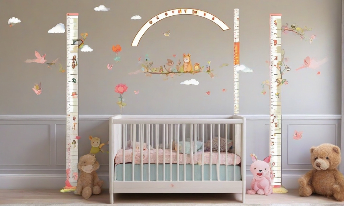 Growth Chart Nursery Decor: Track Your Child's Growth