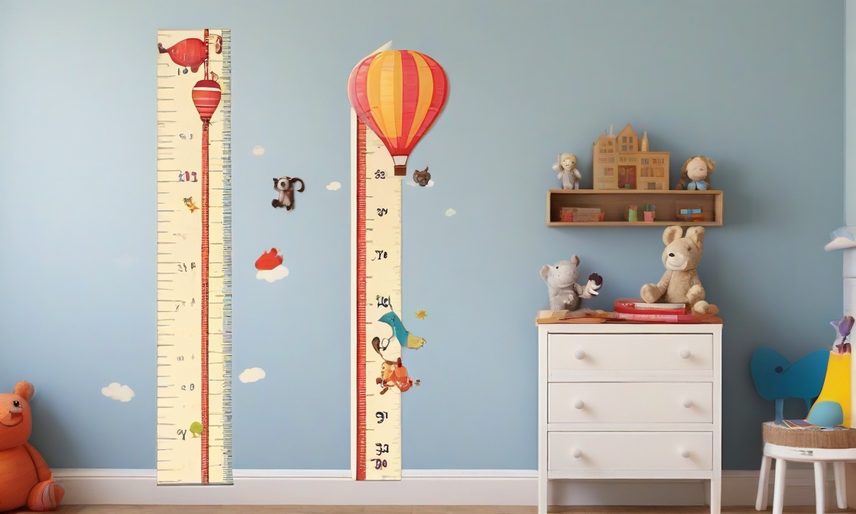 Kids' Room Growth Chart - Track Height Milestones
