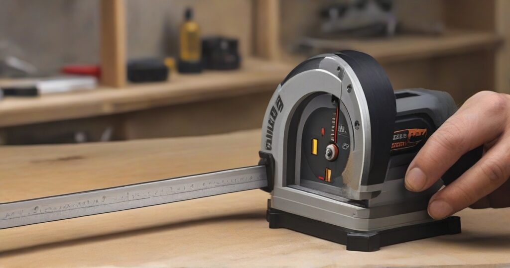 Precision Cuts with Digital Mitre Angle Finder