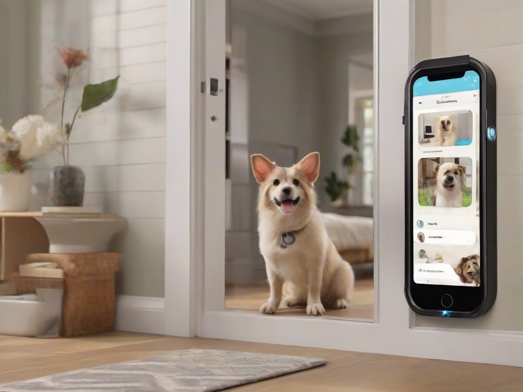 Smart Pet Door with App - Enhance Your Pet's Freedom