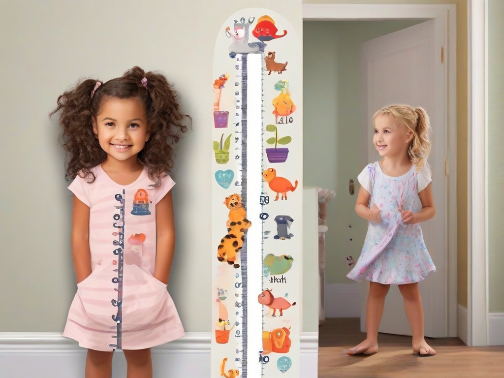 Stickers for Growth Chart - Track Your Child's Height