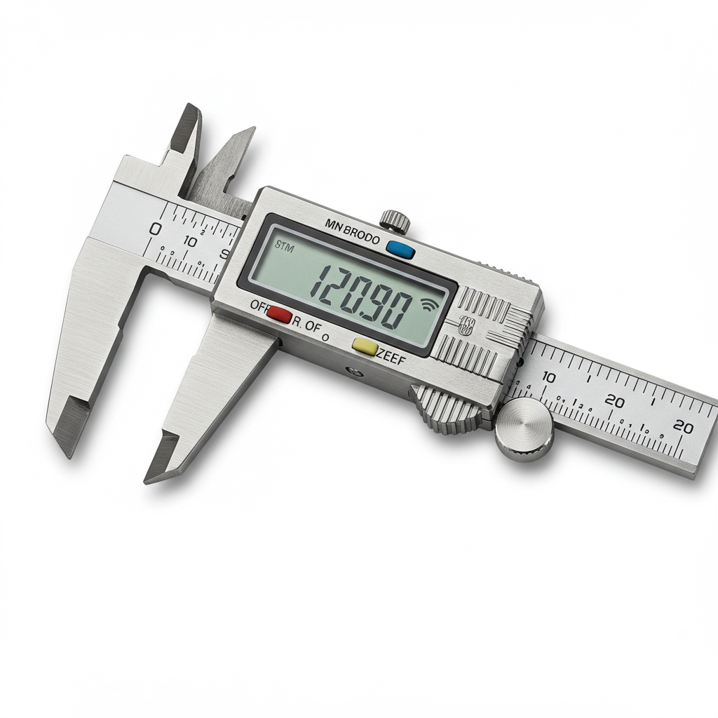 Digital Caliper with Built-in Wireless Data Transfer
